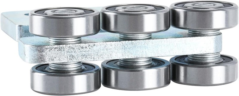 Fuperoo 6-Wheel Trolley Assembly Rollers.Strut Channel Rollers Trolley.for use with 1-5/8" Wide and All 1-5/8" or Taller Strut Channel. - Image 4